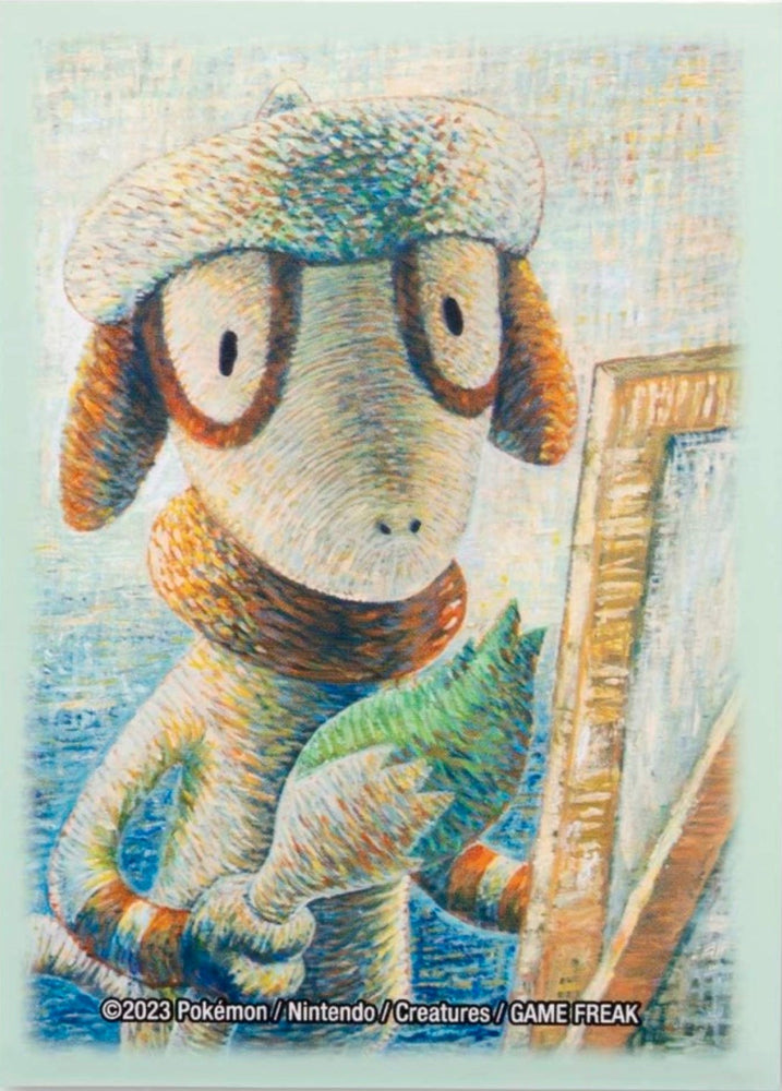Card Sleeves - Smeargle Inspired by Self-Portrait as a Painter (Pokemon Center × Van Gogh Museum) Pokémon