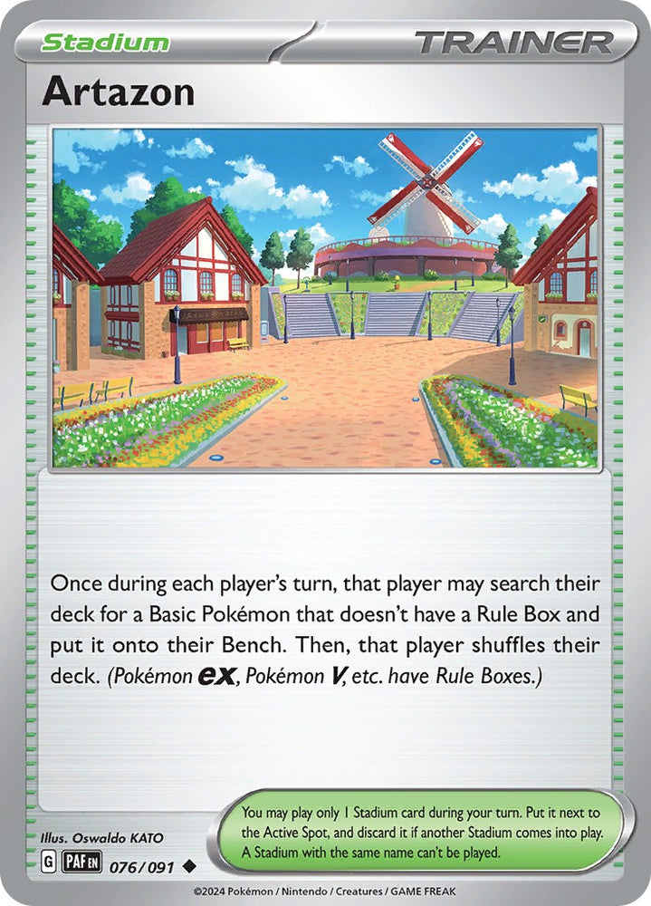 Artazon (076/091) [Scarlet & Violet: Paldean Fates] Pokémon