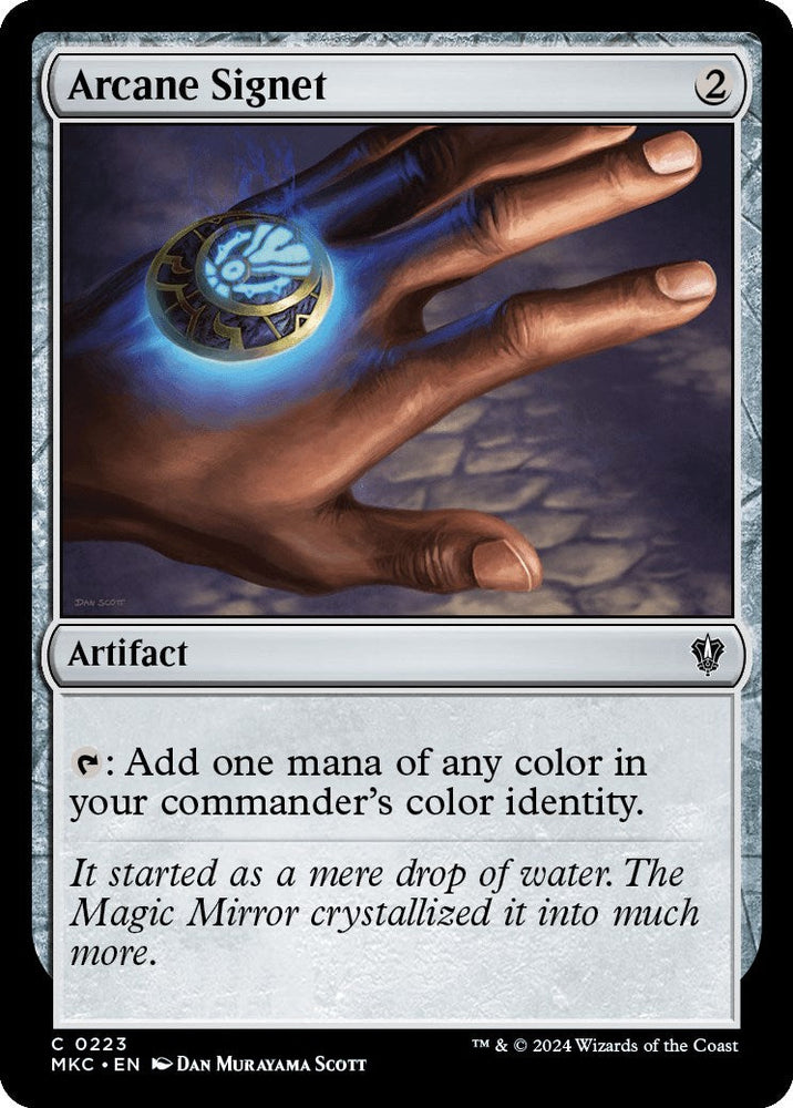 Arcane Signet [Murders at Karlov Manor Commander] Magic: The Gathering