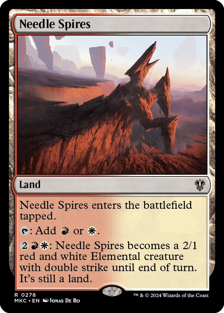 Needle Spires [Murders at Karlov Manor Commander] Magic: The Gathering