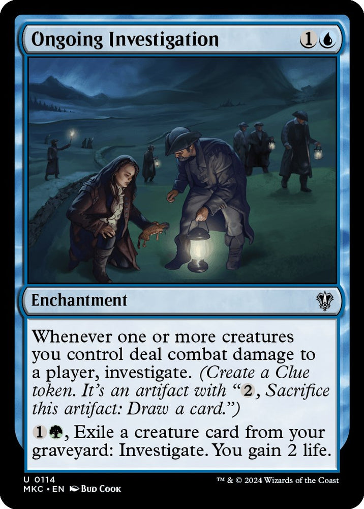 Ongoing Investigation [Murders at Karlov Manor Commander] Magic: The Gathering