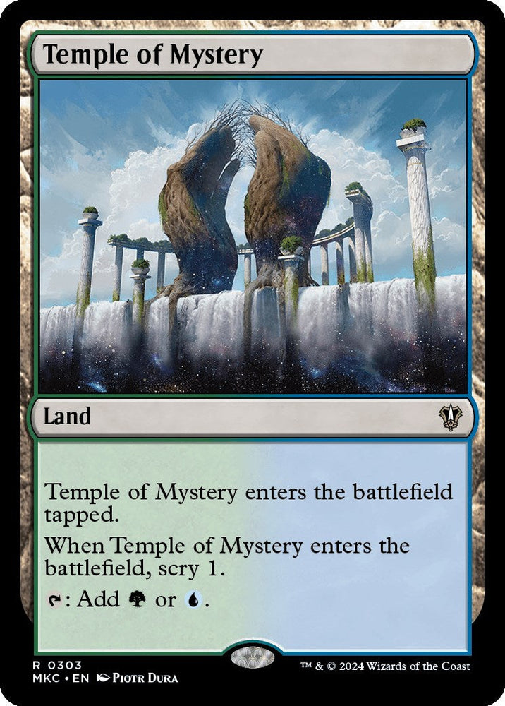 Temple of Mystery [Murders at Karlov Manor Commander] Magic: The Gathering