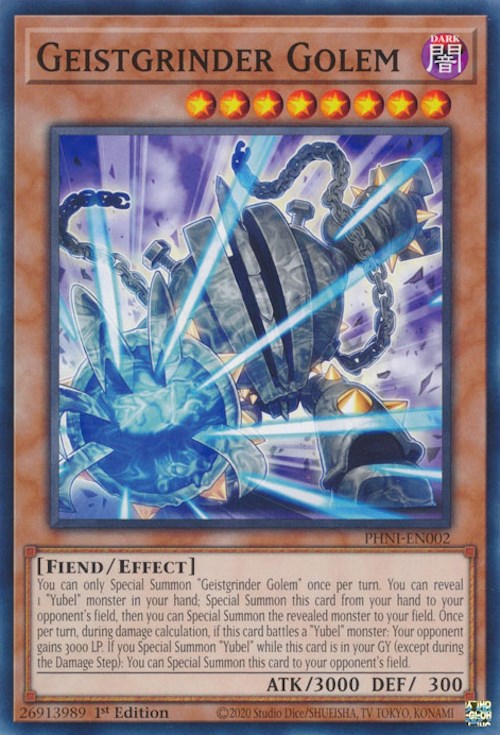 Geistgrinder Golem [PHNI-EN002] Common Yu-Gi-Oh!