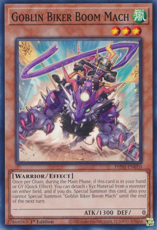 Goblin Biker Boom Mach [PHNI-EN010] Common Yu-Gi-Oh!