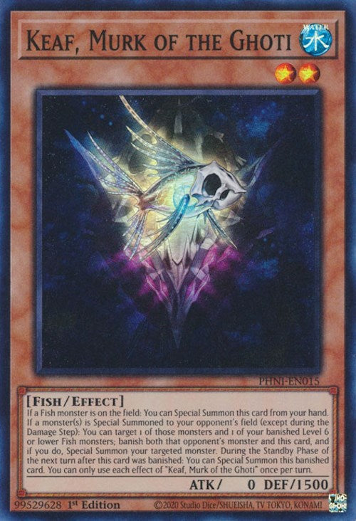 Keaf, Murk of the Ghoti [PHNI-EN015] Super Rare Yu-Gi-Oh!