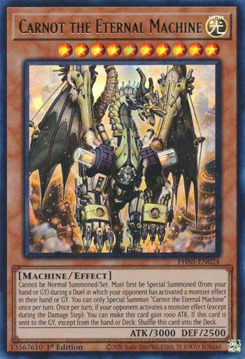 Carnot the Eternal Machine [PHNI-EN024] Ultra Rare Yu-Gi-Oh!