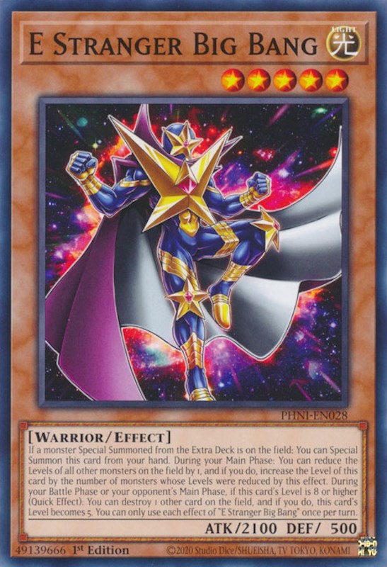 E Stranger Big Bang [PHNI-EN028] Common Yu-Gi-Oh!