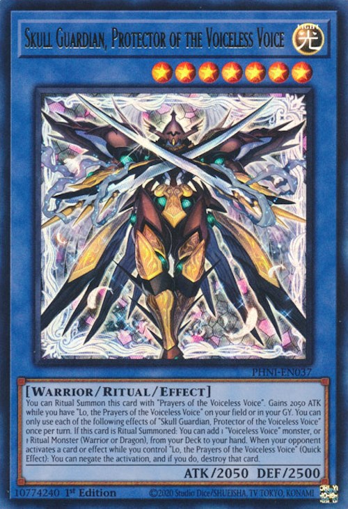 Skull Guardian, Protector of the Voiceless Voice [PHNI-EN037] Ultra Rare Yu-Gi-Oh!