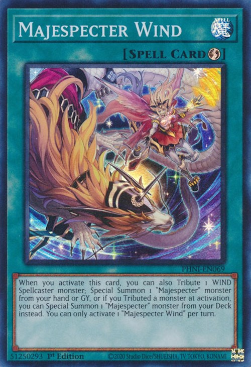 Majespecter Wind [PHNI-EN069] Super Rare Yu-Gi-Oh!