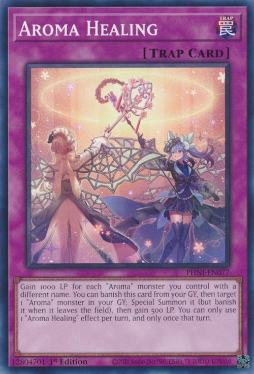Aroma Healing [PHNI-EN077] Common Yu-Gi-Oh!
