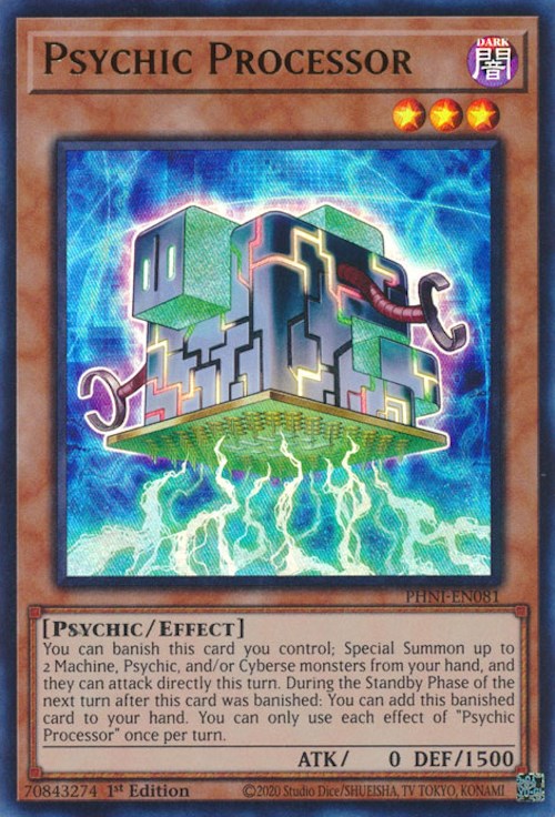 Psychic Processor [PHNI-EN081] Ultra Rare Yu-Gi-Oh!