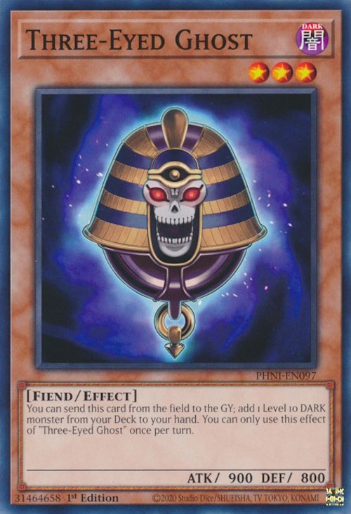 Three-Eyed Ghost [PHNI-EN097] Common Yu-Gi-Oh!