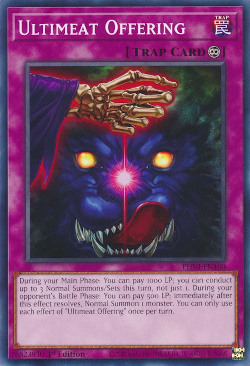 Ultimeat Offering [PHNI-EN100] Common Yu-Gi-Oh!