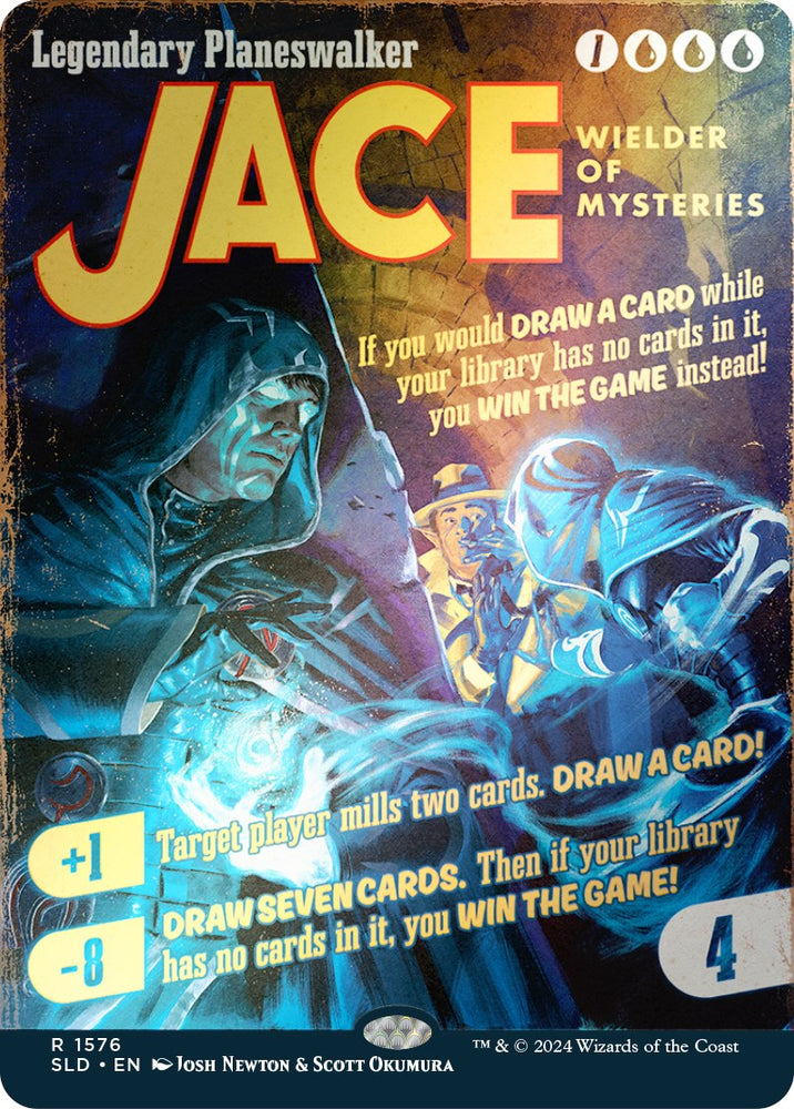Jace, Wielder of Mysteries (Rainbow Foil) [Secret Lair Drop Series] Magic: The Gathering
