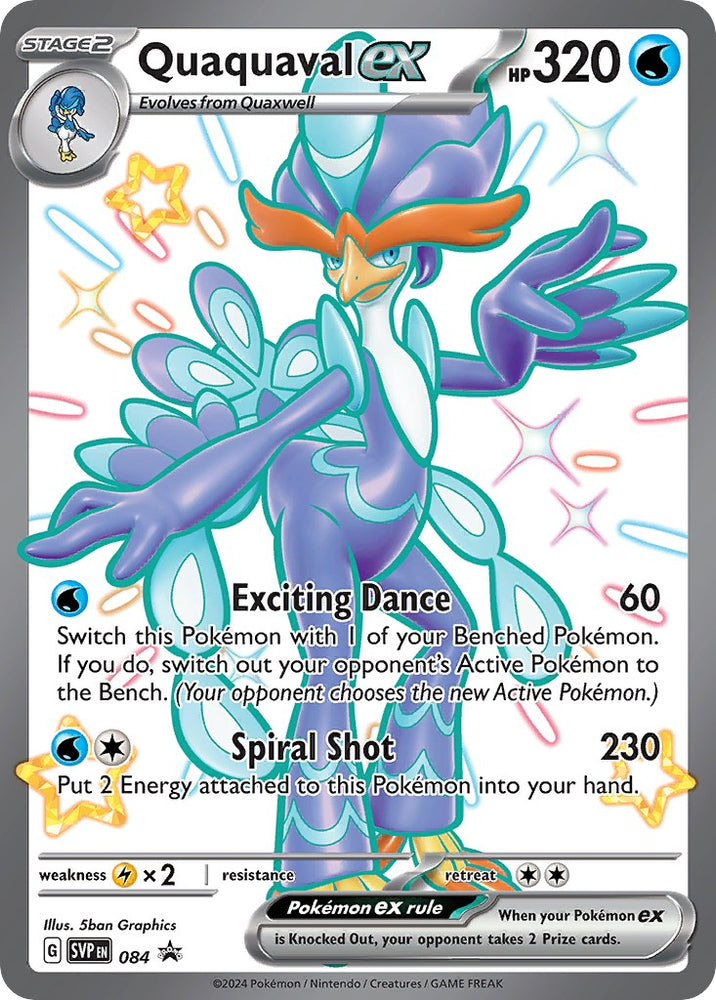 Quaquaval ex (084) [Scarlet & Violet: Black Star Promos] Pokémon