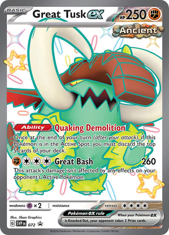 Great Tusk ex (072) [Scarlet & Violet: Black Star Promos] Pokémon