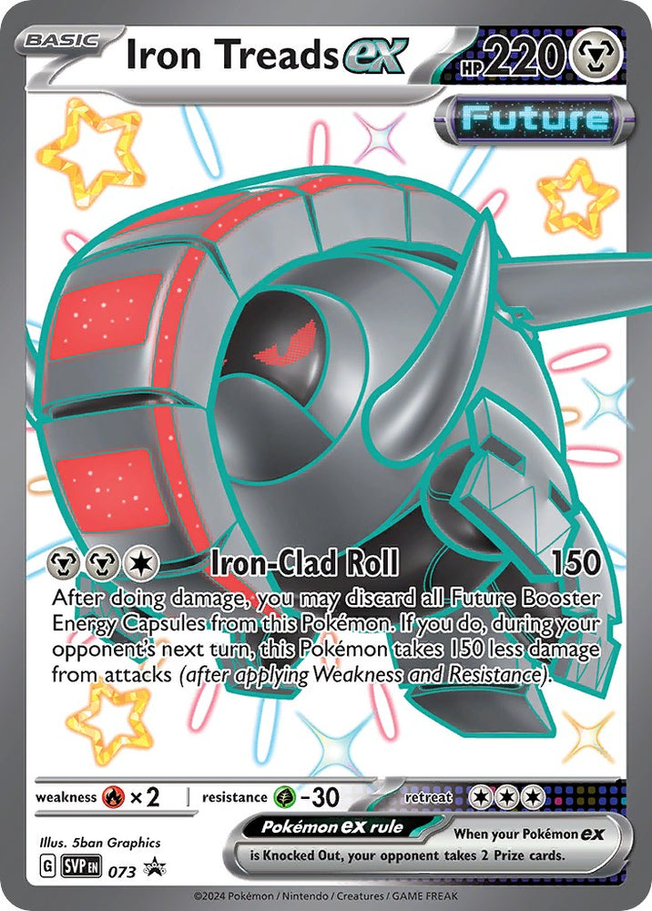 Iron Treads ex (073) [Scarlet & Violet: Black Star Promos] Pokémon