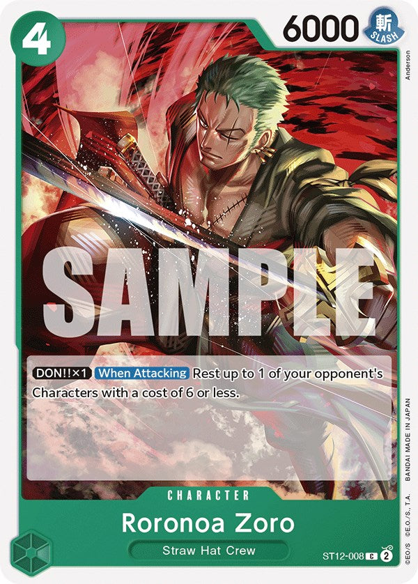 Roronoa Zoro [Starter Deck: Zoro and Sanji] Bandai