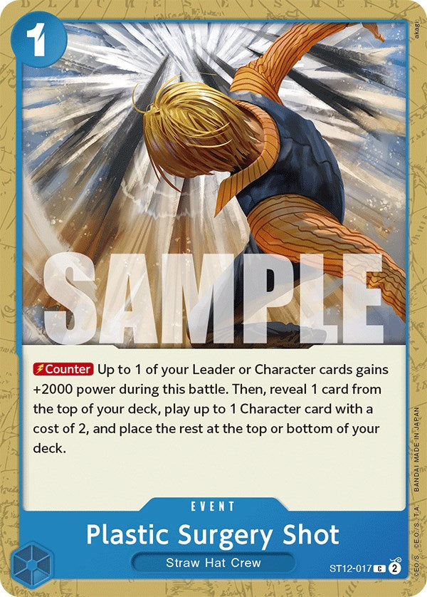 Plastic Surgery Shot [Starter Deck: Zoro and Sanji] Bandai