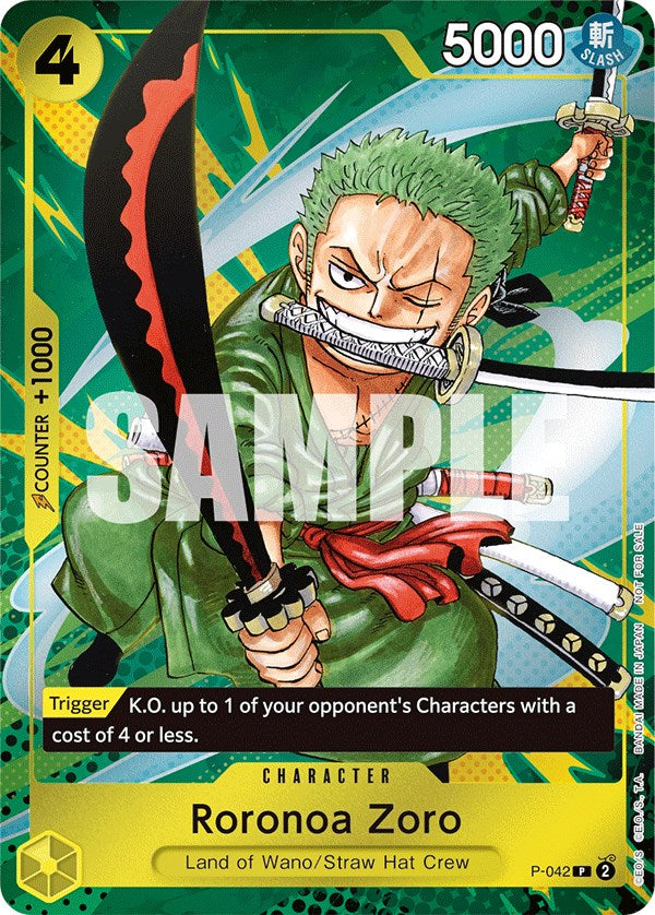 Roronoa Zoro (Event Pack Vol. 3) [One Piece Promotion Cards] Bandai