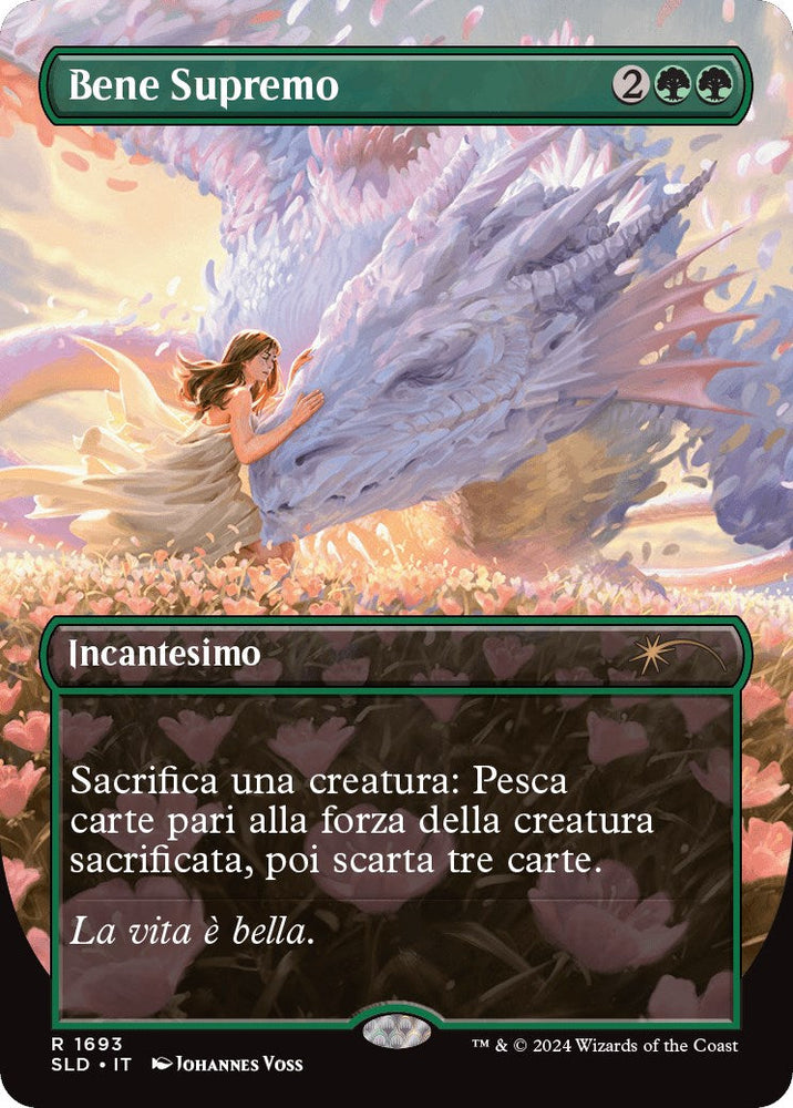 Greater Good (Italian) - "Bene Supremo" [Secret Lair Drop Series] Magic: The Gathering