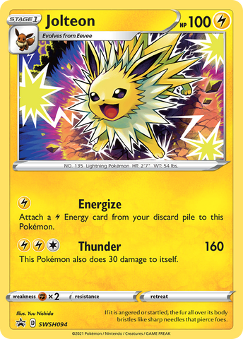 Jolteon (SWSH094) [Sword & Shield: Black Star Promos] Pokémon