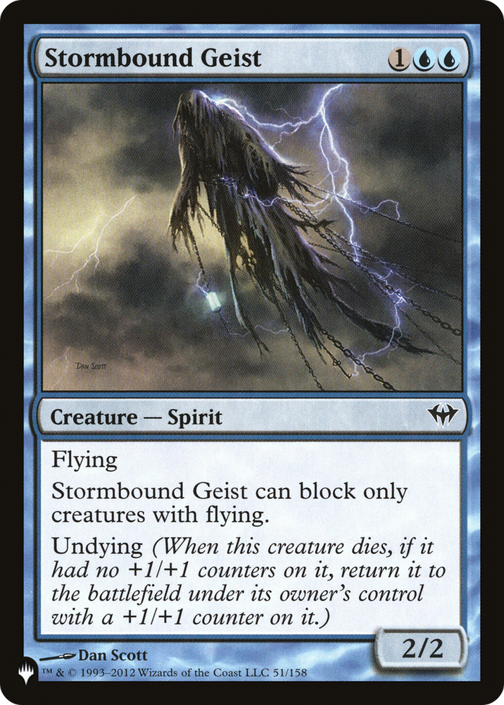 Stormbound Geist [The List] Magic: The Gathering
