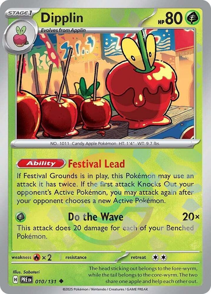 Dipplin (010/131) (Poke Ball Pattern) [Scarlet & Violet: Prismatic Evolutions] Pokémon