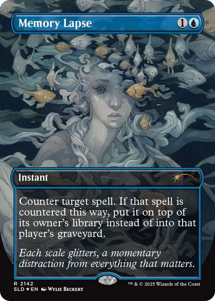 Memory Lapse [Secret Lair Drop Series] Magic: The Gathering