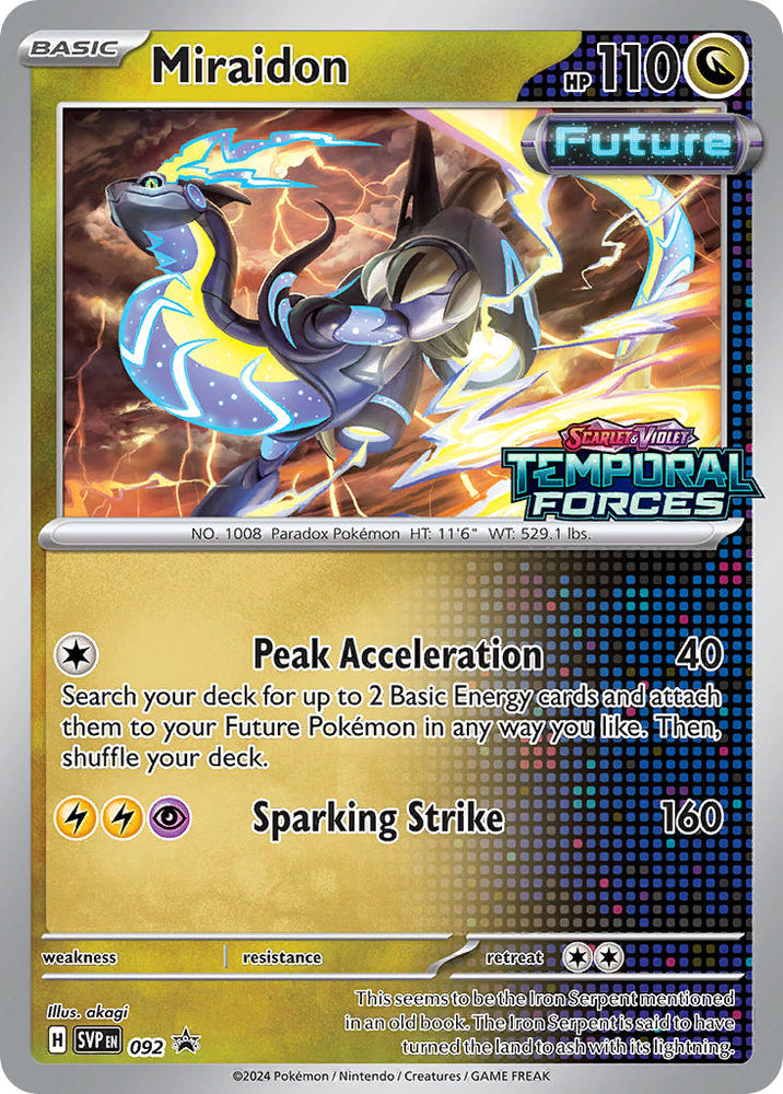 Miraidon (092) [Scarlet & Violet: Black Star Promos] Pokémon