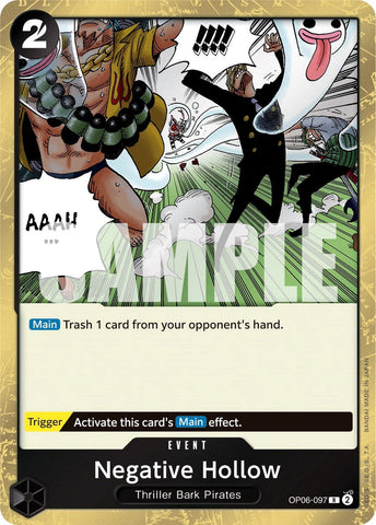 Negative Hollow [Wings of the Captain] Bandai