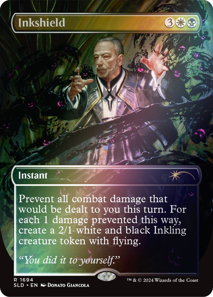 Inkshield (Rainbow Foil) [Secret Lair Drop Series] Magic: The Gathering