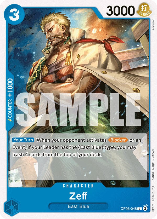 Zeff [Wings of the Captain] Bandai