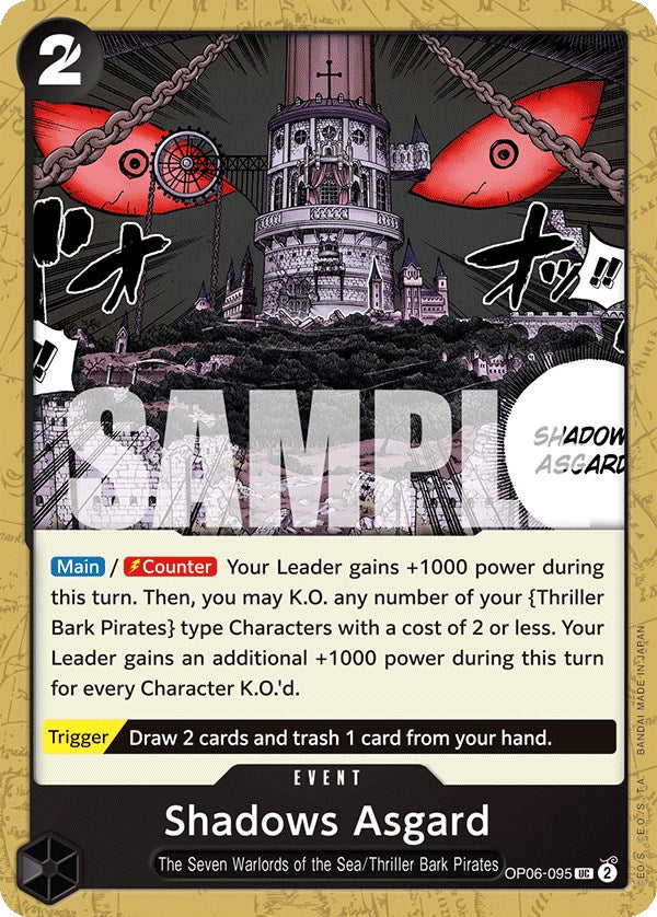 Shadows Asgard [Wings of the Captain] Bandai
