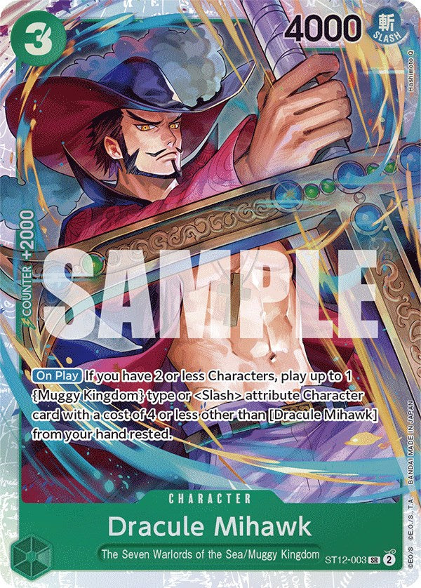 Dracule Mihawk [Starter Deck: Zoro and Sanji] Bandai