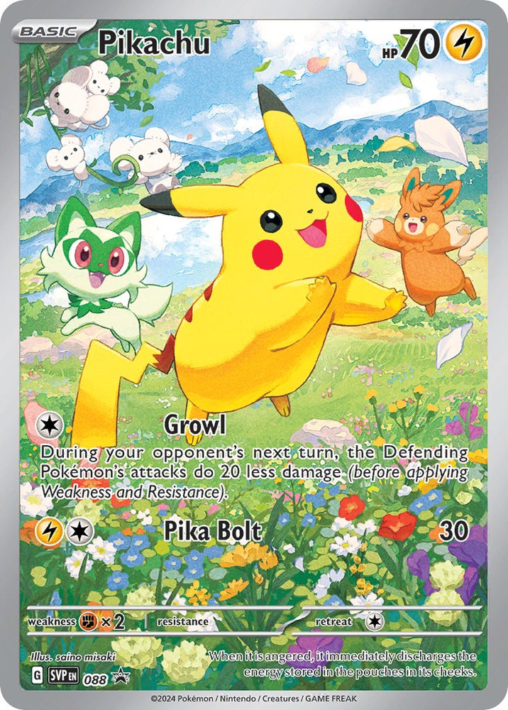 Pikachu (088) [Scarlet & Violet: Black Star Promos] Pokémon