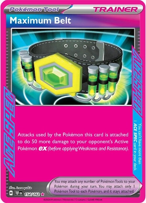 Maximum Belt (154/162) [Scarlet & Violet: Temporal Forces] Pokémon