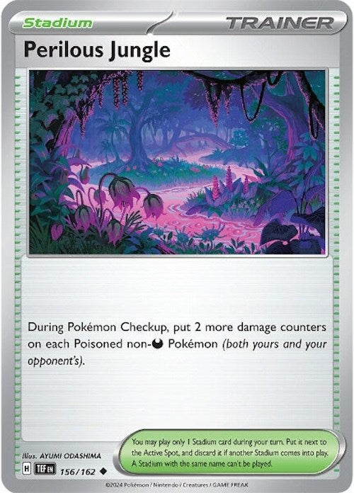 Perilous Jungle (156/162) [Scarlet & Violet: Temporal Forces] Pokémon