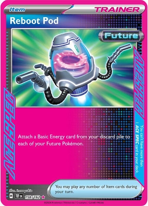 Reboot Pod (158/162) [Scarlet & Violet: Temporal Forces] Pokémon