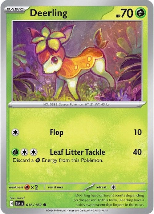 Deerling (016/162) [Scarlet & Violet: Temporal Forces] Pokémon