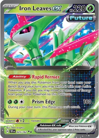 Iron Leaves ex (025/162) [Scarlet & Violet: Temporal Forces] Pokémon