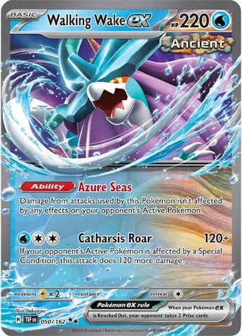 Walking Wake ex (050/162) [Scarlet & Violet: Temporal Forces] Pokémon