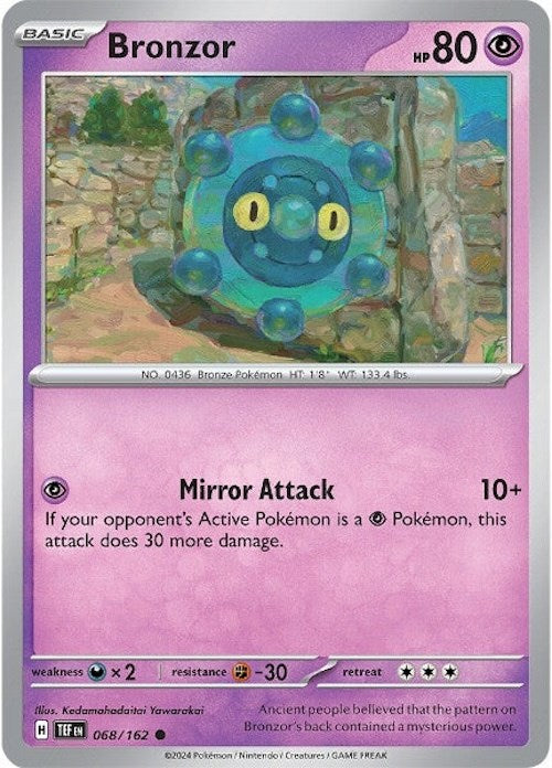 Bronzor (068/162) [Scarlet & Violet: Temporal Forces] Pokémon