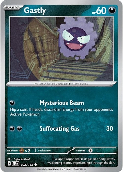 Gastly (102/162) [Scarlet & Violet: Temporal Forces] Pokémon