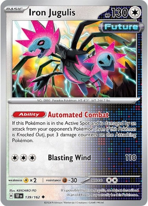 Iron Jugulis (139/162) [Scarlet & Violet: Temporal Forces] Pokémon