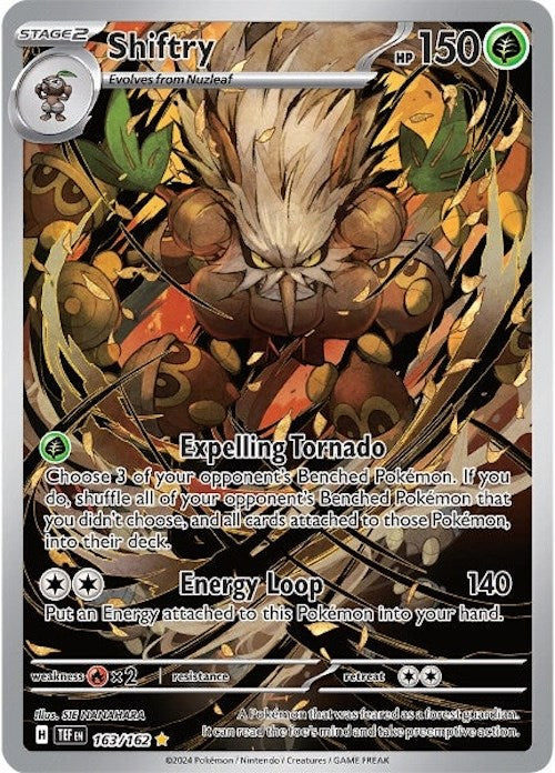 Shiftry (163/162) [Scarlet & Violet: Temporal Forces] Pokémon