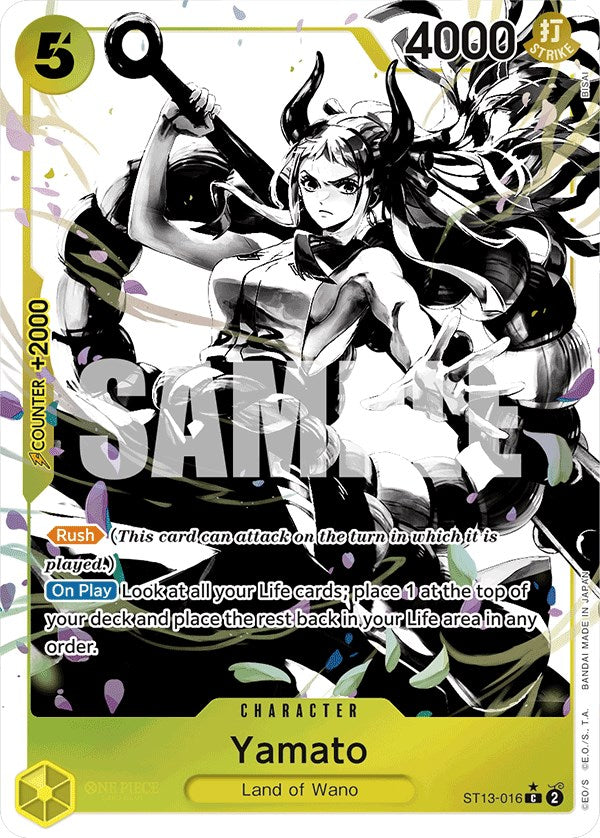 Yamato (Parallel) [Ultra Deck: The Three Brothers] Bandai