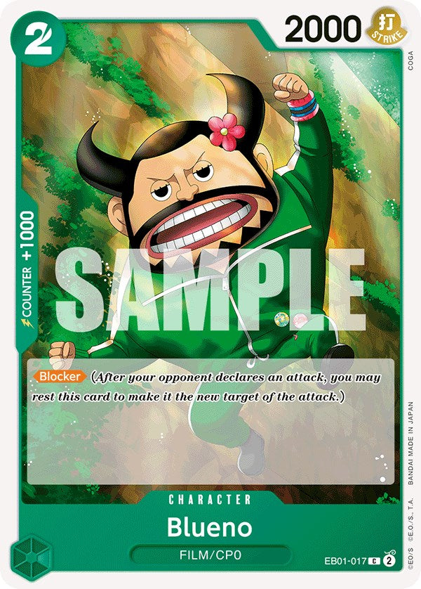 Blueno [Extra Booster: Memorial Collection] Bandai