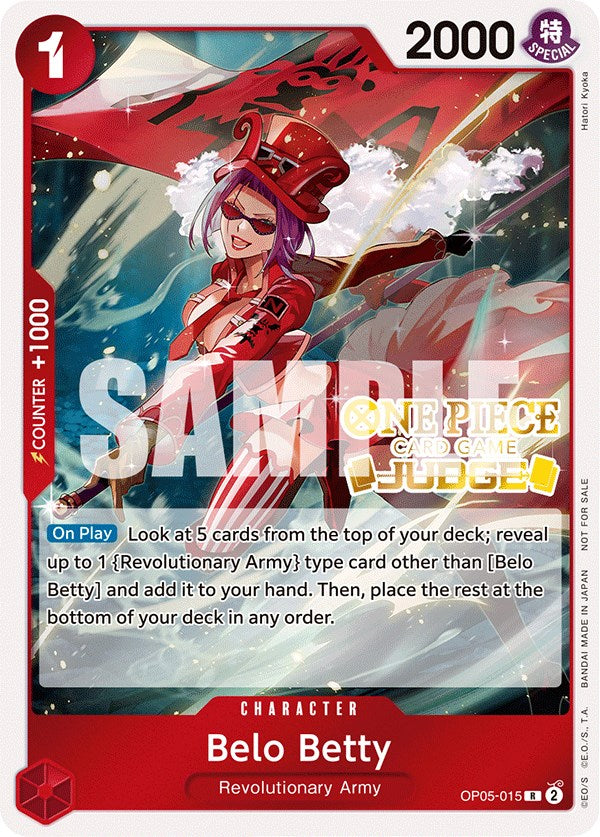 Belo Betty (Judge Pack Vol. 3) [One Piece Promotion Cards] Bandai