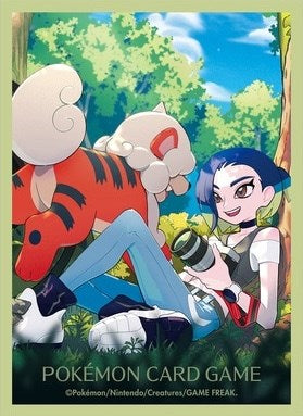 Card Sleeves - Hisuian Growlithe and Perrin (64-Pack) (Pokemon Center Japan Exclusive) Pokémon